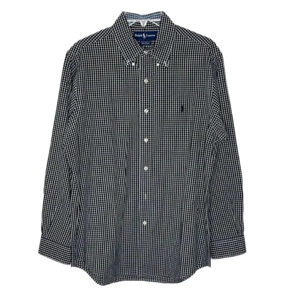 ❤️ RALPH LAUREN Button Down Shirt Size 16